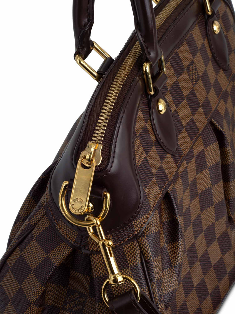 Louis Vuitton Damier Ebene Trevi PM Bag Brown-designer resale
