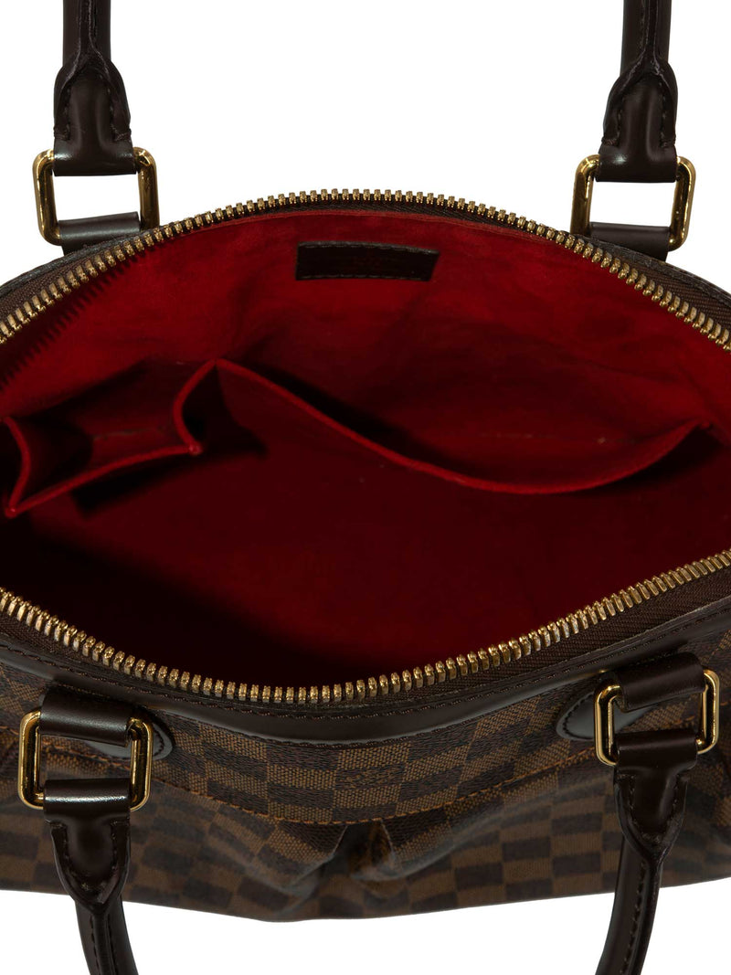 Louis Vuitton Damier Ebene Trevi PM Bag Brown-designer resale