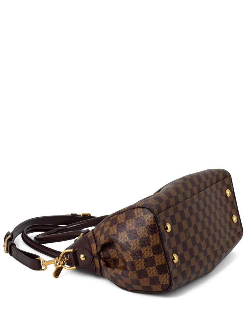Louis Vuitton Damier Ebene Trevi PM Bag Brown-designer resale