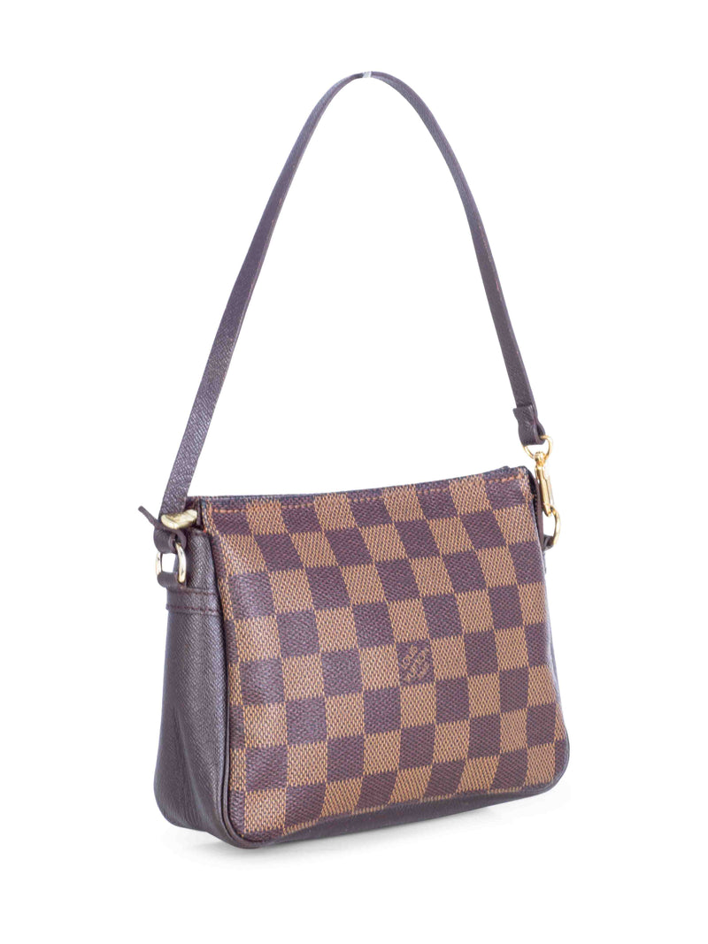 Louis Vuitton Damier Ebene Trousse Pochette Brown-designer resale