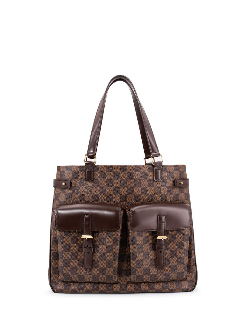 Louis Vuitton Damier Ebene Uzes Bag Brown-designer resale