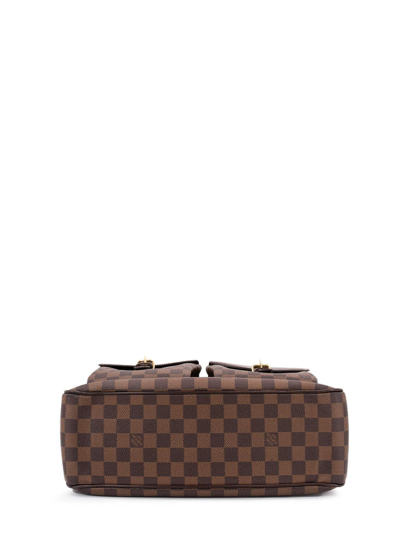 Louis Vuitton Damier Ebene Uzes Bag Brown-designer resale