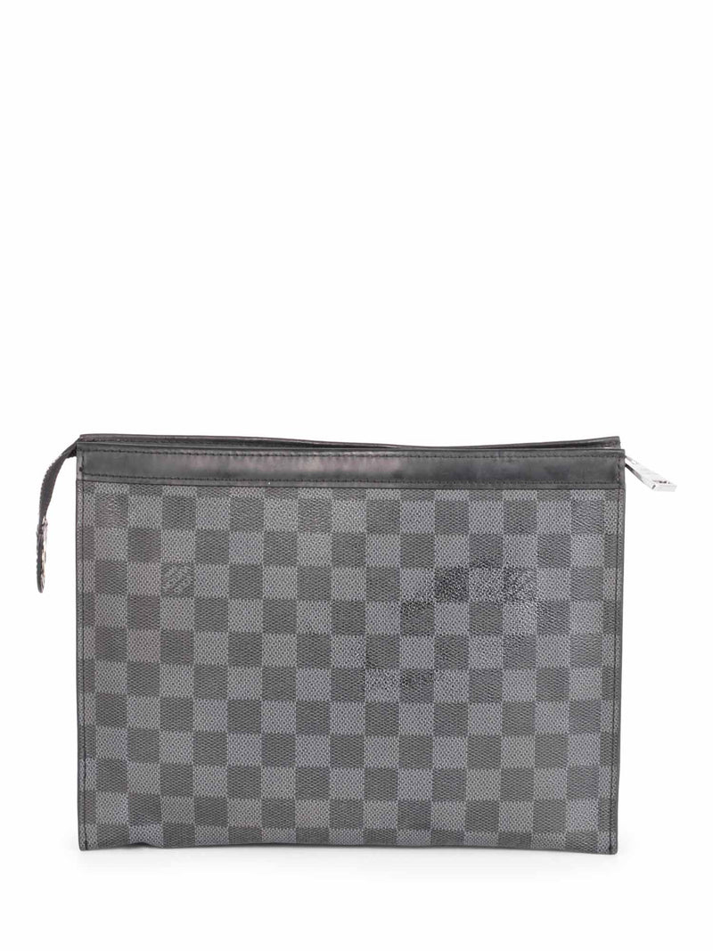 Louis Vuitton Black Checkered Wallet - clothing & accessories - by