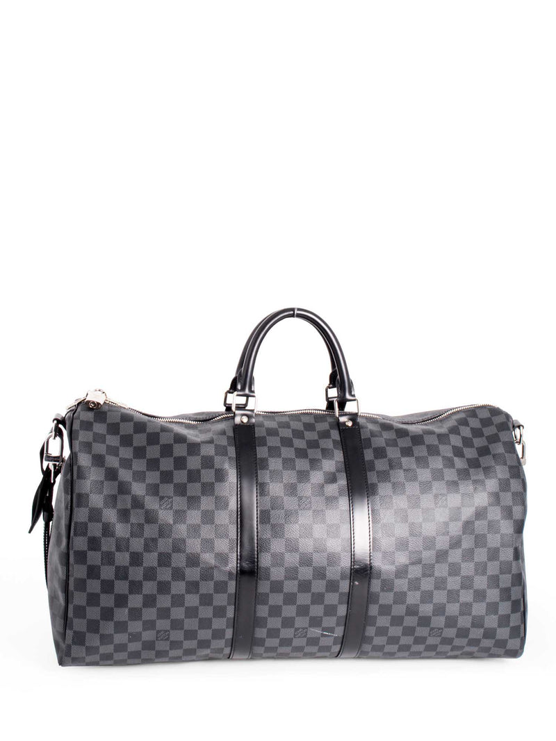 black checkered louis vuitton purse