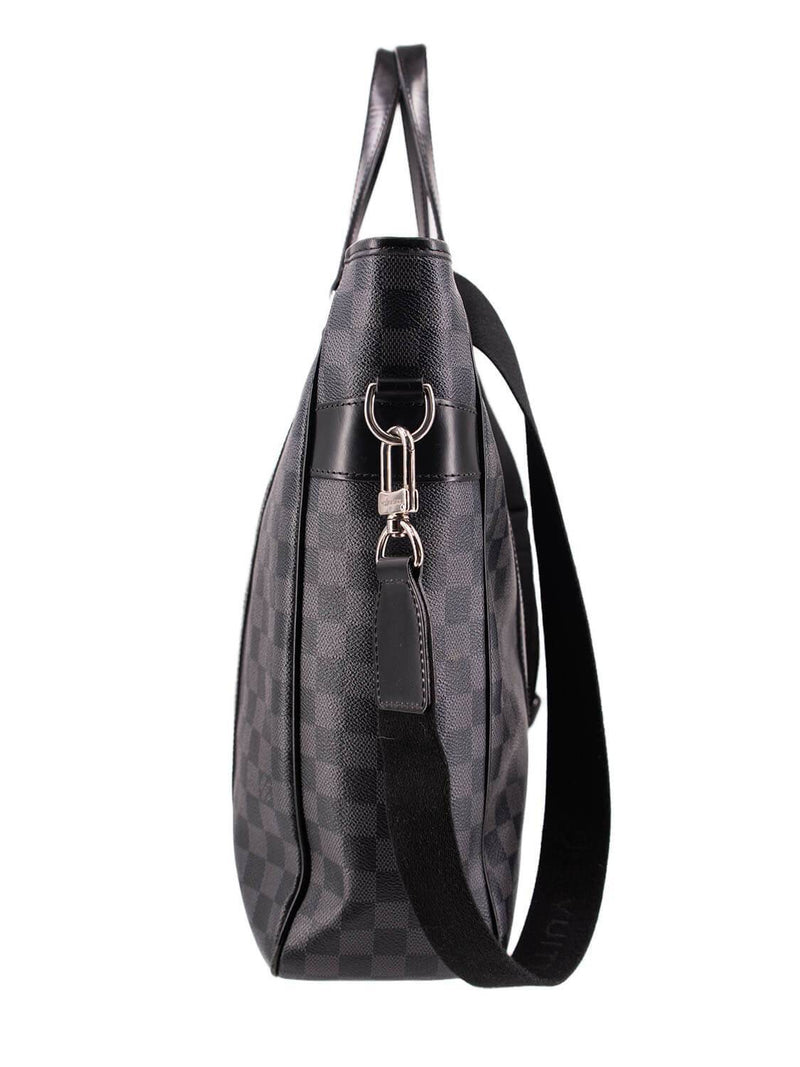 Louis Vuitton Damier Graphite Tadao Large Tote Grey-designer resale