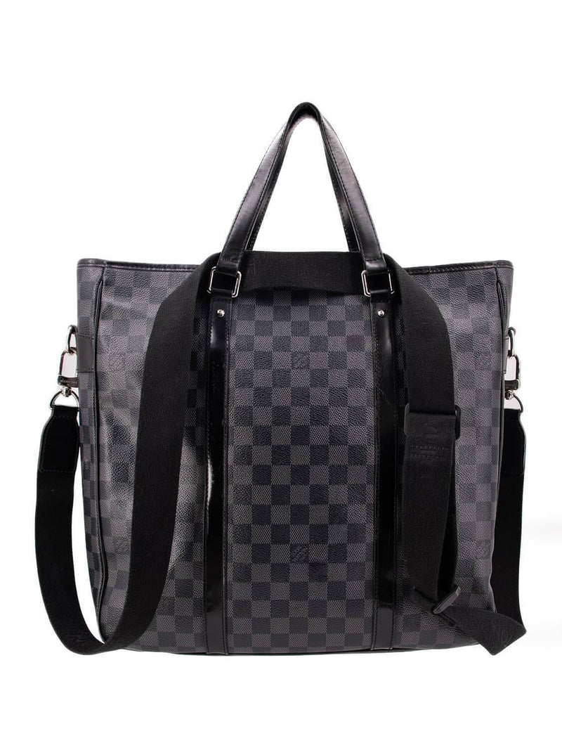 Louis Vuitton Damier Graphite Tadao Large Tote Grey-designer resale
