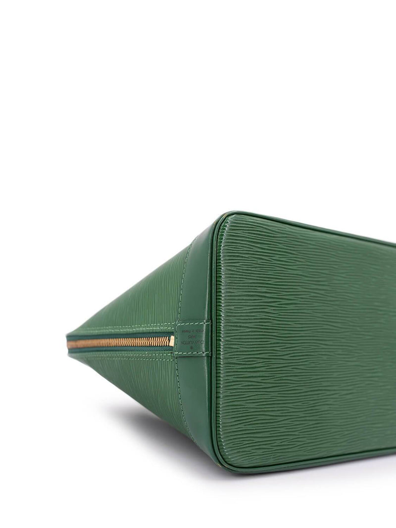 Louis Vuitton Epi Alma Bag Green