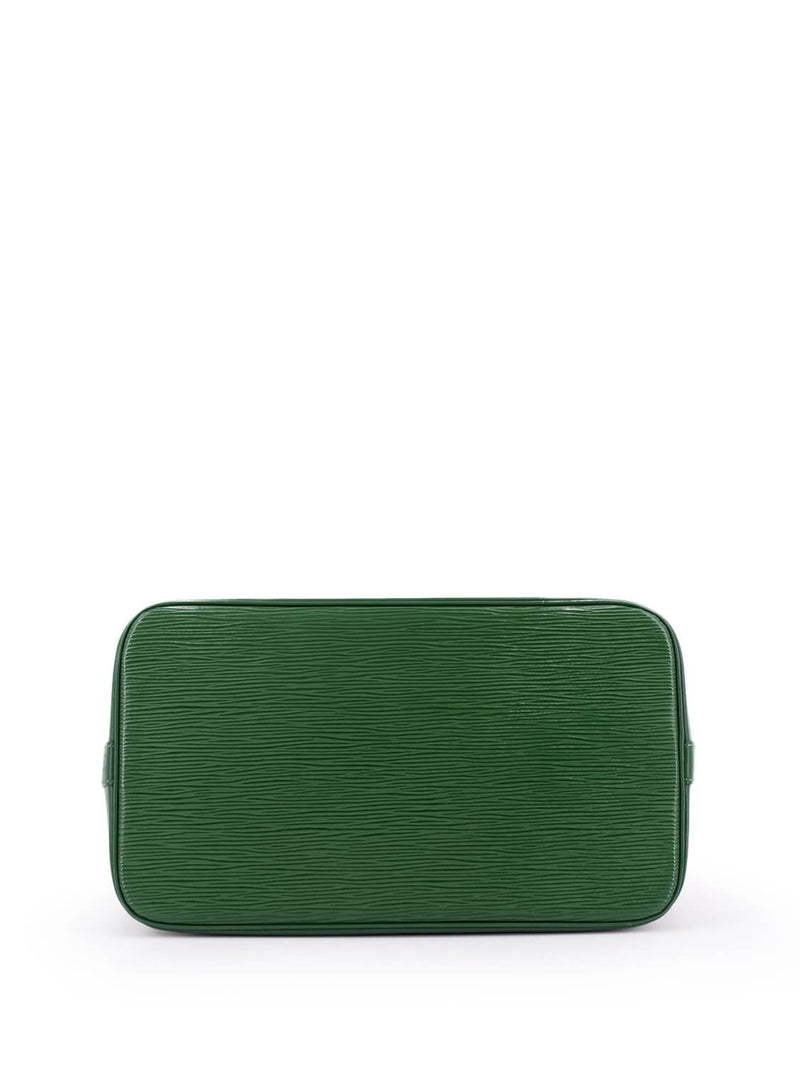 Louis Vuitton Epi Alma Bag Green