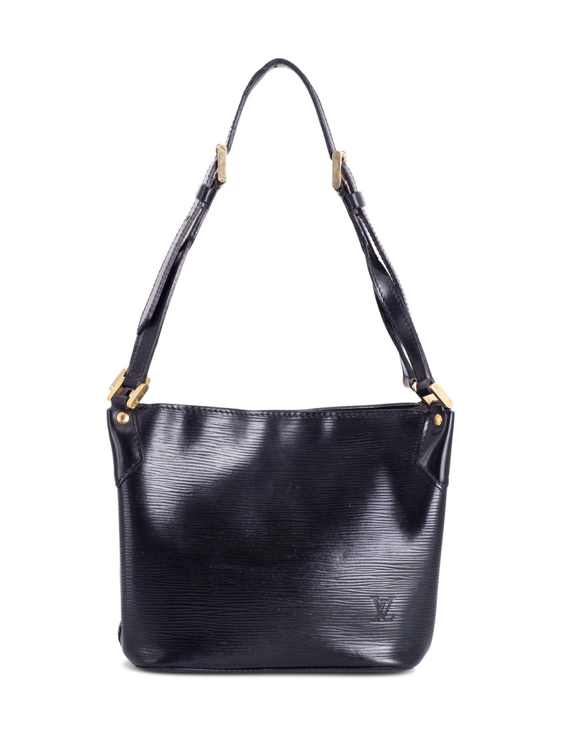 Louis Vuitton Epi Leather Bucket Bag Black-designer resale