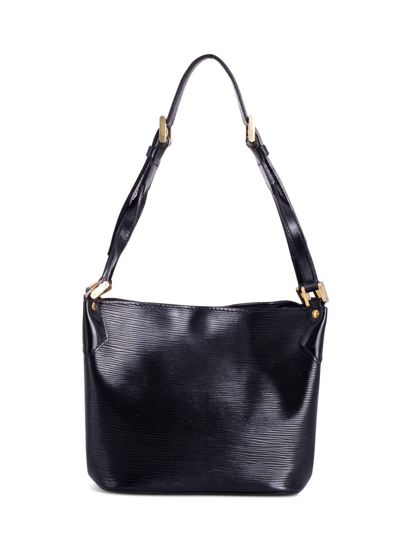 Louis Vuitton Epi Leather Bucket Bag Black-designer resale