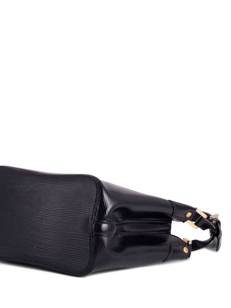 Louis Vuitton Epi Leather Bucket Bag Black-designer resale