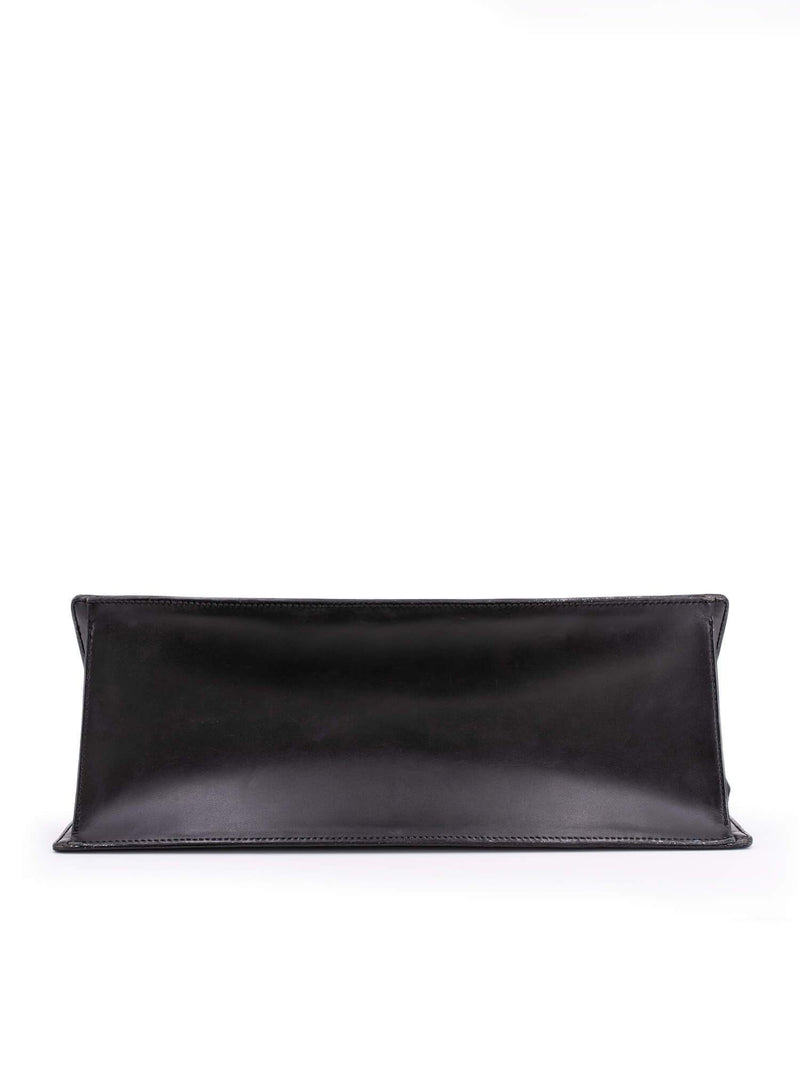Louis Vuitton Epi Leather Hand Painted Triangle Bag Black-designer resale
