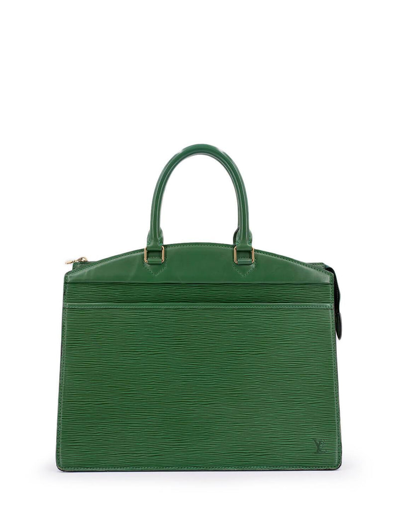 epi leather louis vuitton green bag