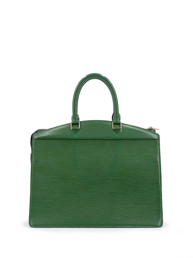 Louis Vuitton Carmine Red Riviera Epi Leather Handbag at 1stDibs