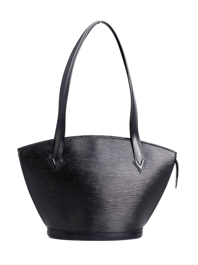 Louis Vuitton Epi Leather Saint Jacques Handbag Black-designer resale