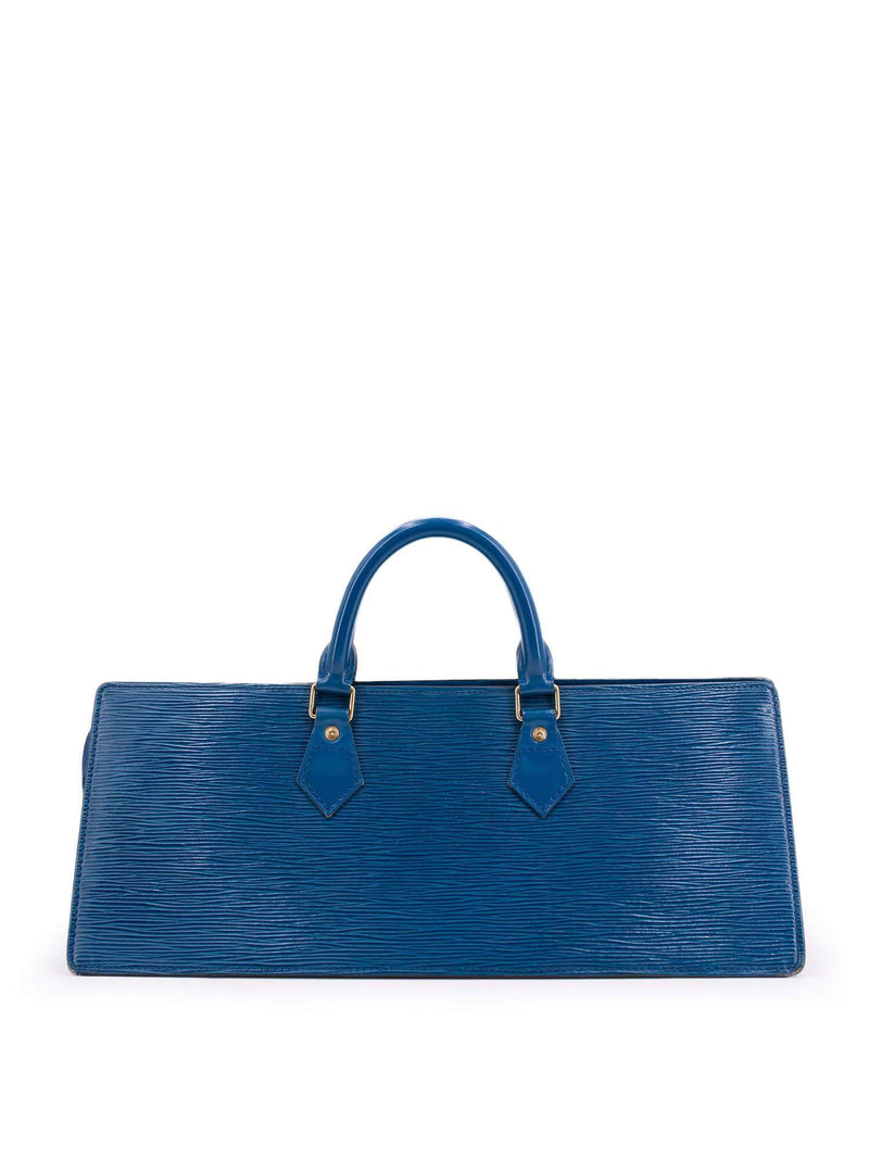 Louis Vuitton Epi Leather Triangle Bag Blue-designer resale