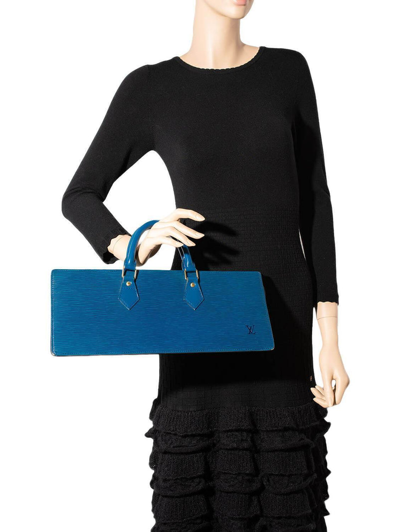 Louis Vuitton Toledo Epi Leather Sac Triangle Bag Louis Vuitton