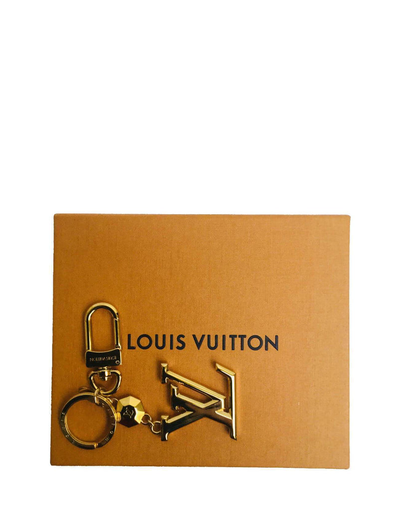 Louis Vuitton LV Monogram Facettes Bag Charm Key Holder-designer resale