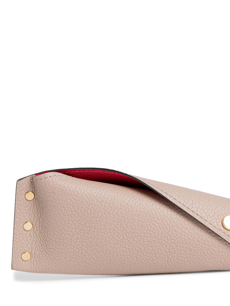 Louis Vuitton Leather 4 Key Holder Taupe-designer resale