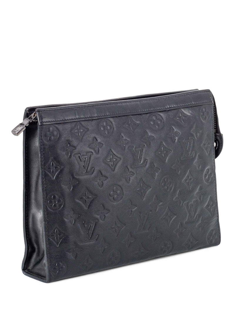 Louis Vuitton Black Leather LV Envelope Carryall Clutch Bag at 1stDibs  louis  vuitton black envelope bag, lv black envelope bag, louis vuitton envelope clutch  black