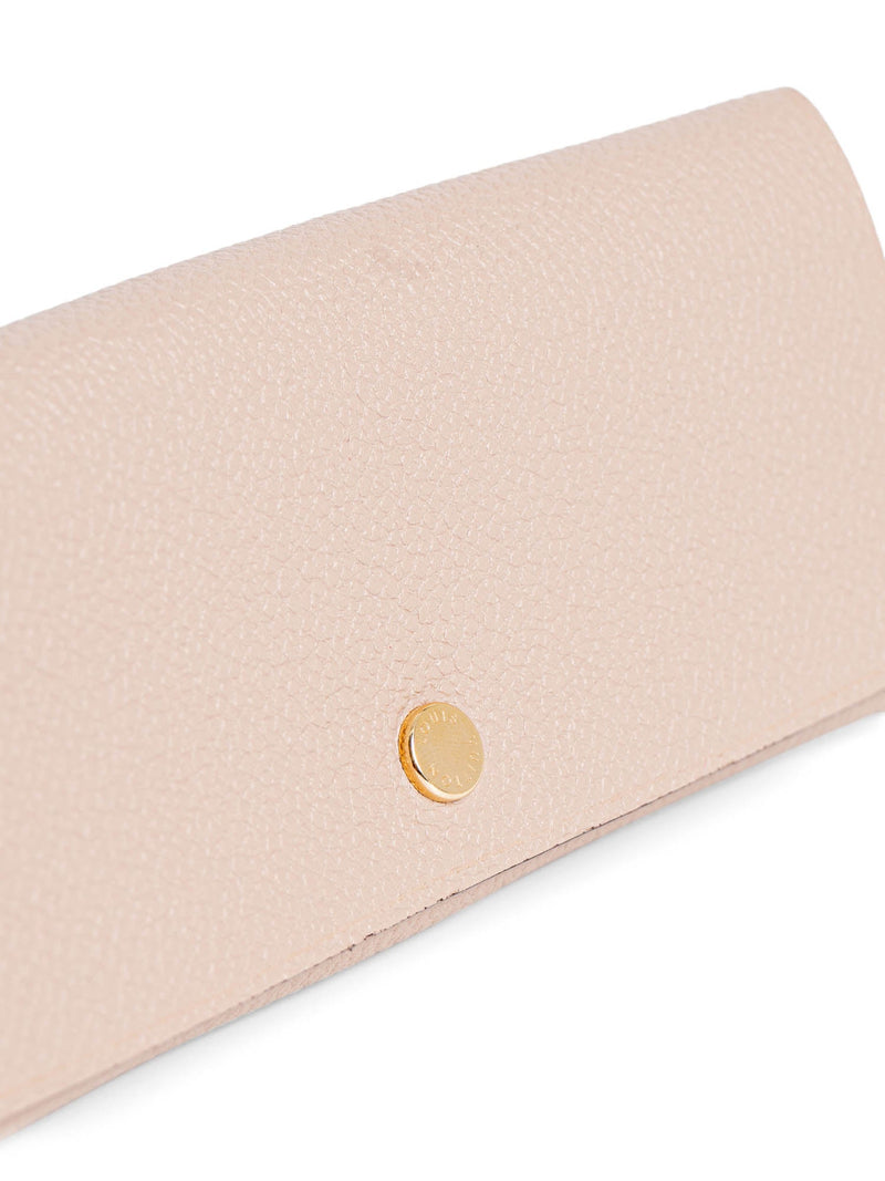 Louis Vuitton Leather Small Cosmetic Case Taupe-designer resale