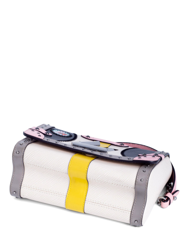 Louis Vuitton Leather Twist MM Messenger Bag Multicolor-designer resale