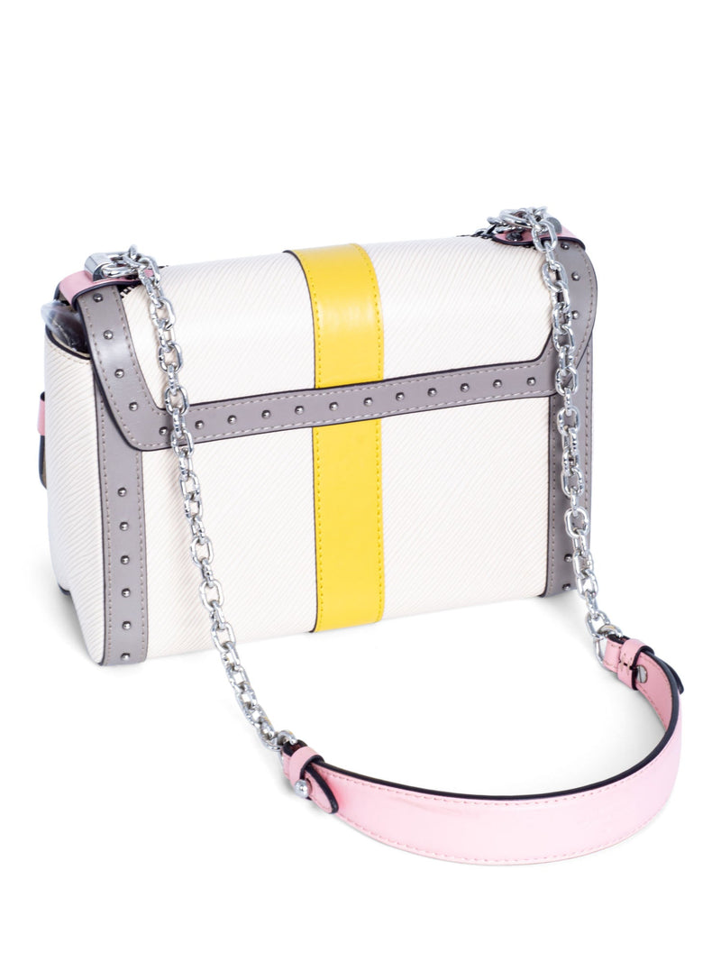 Louis Vuitton Leather Twist MM Messenger Bag Multicolor-designer resale