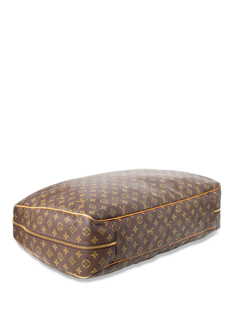 Louis-Vuitton Satellite Travel Bag Soft Suitcase Brown Monogram 60 