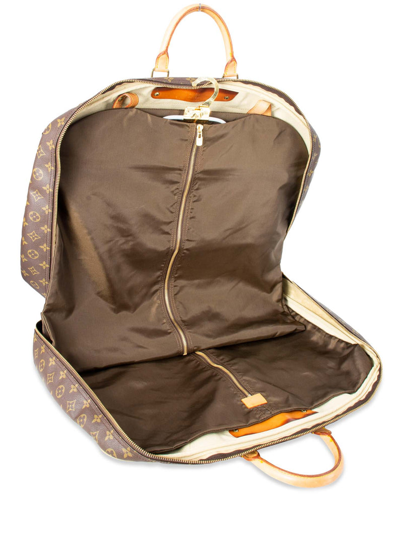Louis Vuitton Monogram 2 Way Soft Luggage Travel Bag Brown-designer resale