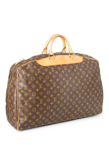 Louis Vuitton Monogram 2 Way Soft Luggage Travel Bag Brown-designer resale