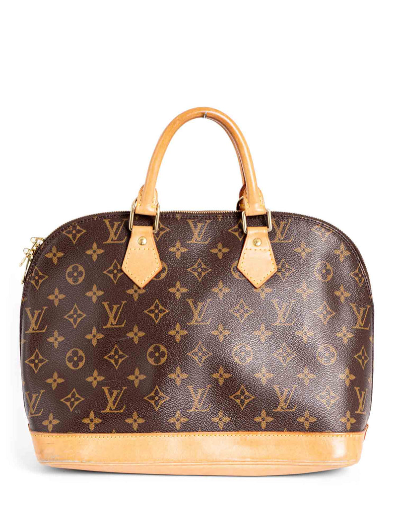 Louis Vuitton Monogram Alma Bag MM Brown-designer resale