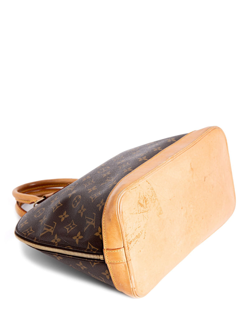 Louis Vuitton Monogram Alma Bag MM Brown-designer resale