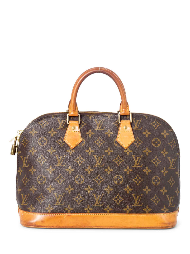 Louis Vuitton Monogram Alma Bag PM Brown-designer resale