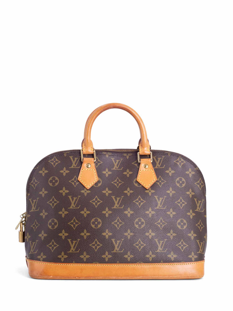 Louis Vuitton Monogram Alma Bag PM Brown