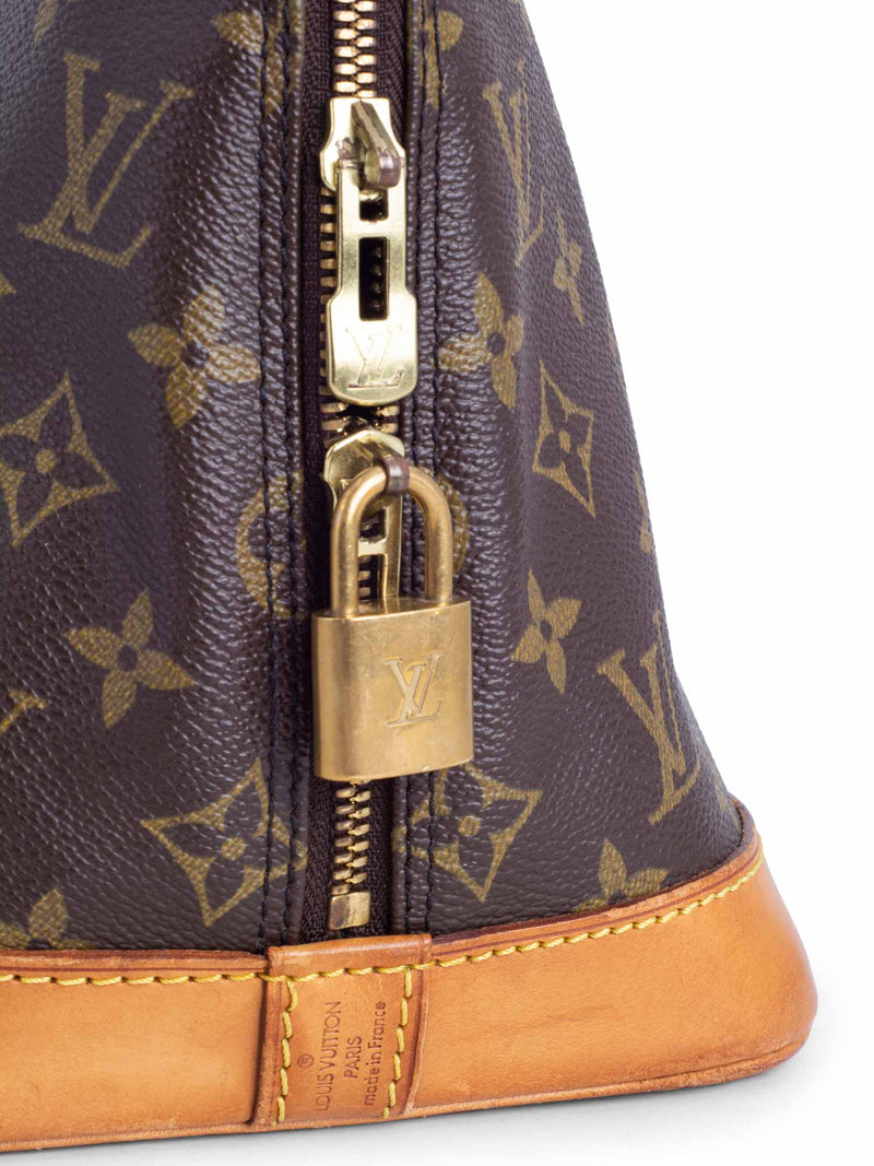 Louis Vuitton Monogram Alma Bag PM Brown-designer resale