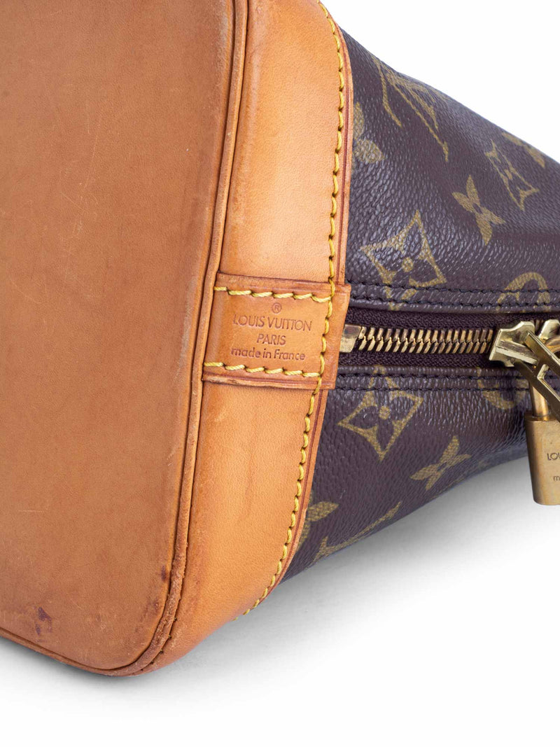 Louis Vuitton Monogram Alma Bag PM Brown-designer resale