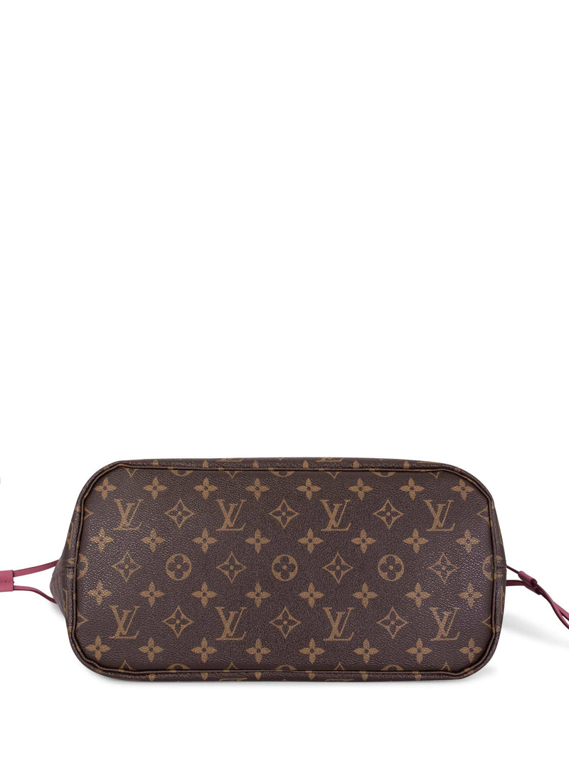 Louis Vuitton Monogram Articles de Voyage Neverfull Bag MM Pink Brown-designer resale