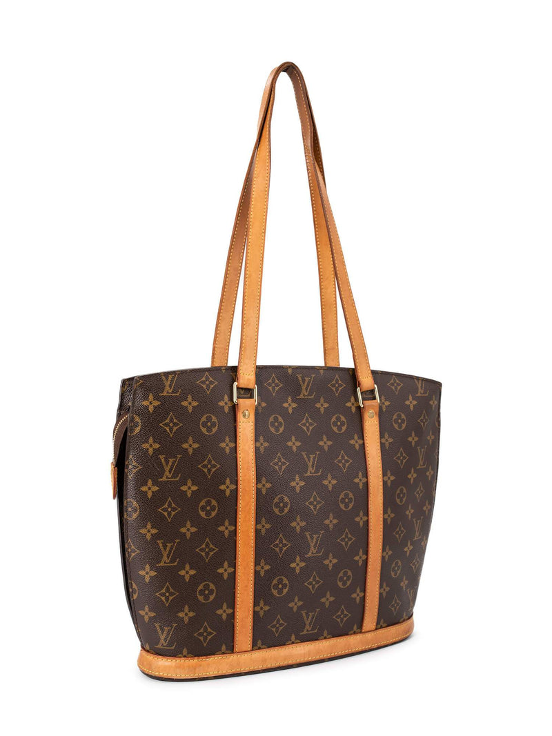 Brown Louis Vuitton Monogram Babylone Tote Bag