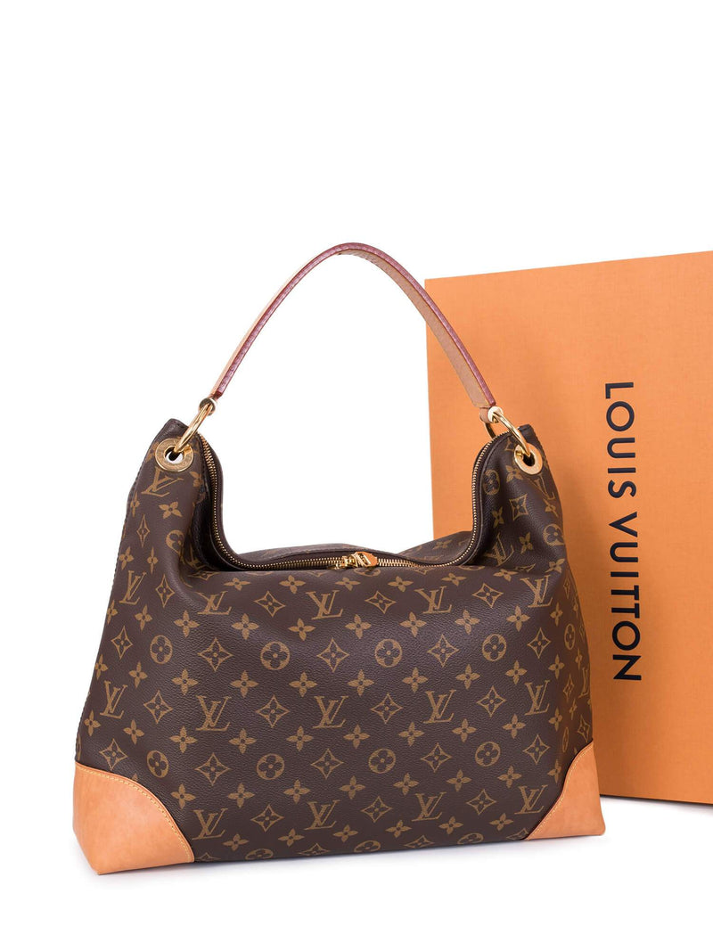 Louis Vuitton Monogram Berri MM Bag Brown-designer resale