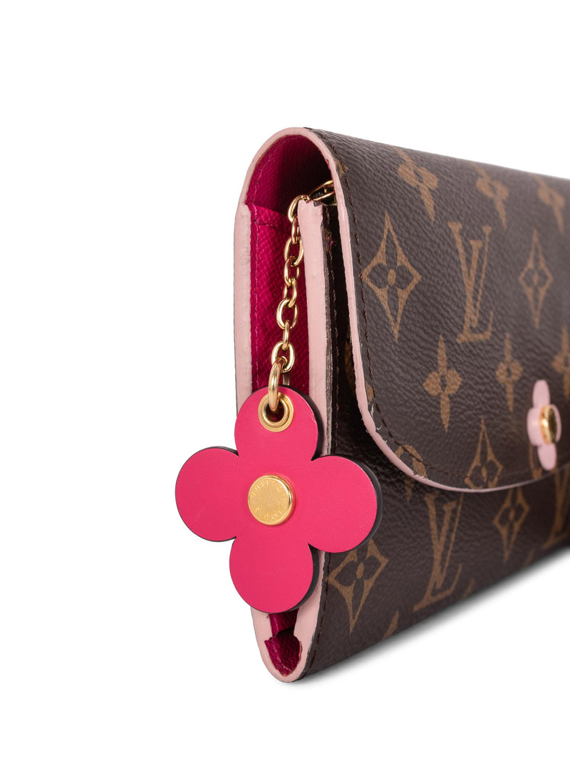 Designer Women's Wallet in Monogram Canvas Emilie