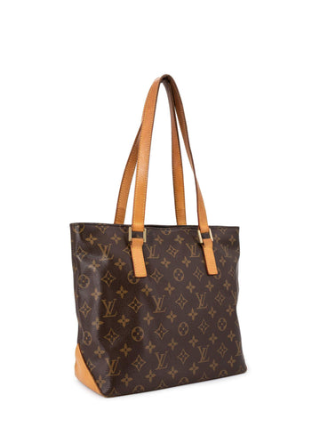 Louis Vuitton Monogram Cabas Piano Bag Brown-designer resale