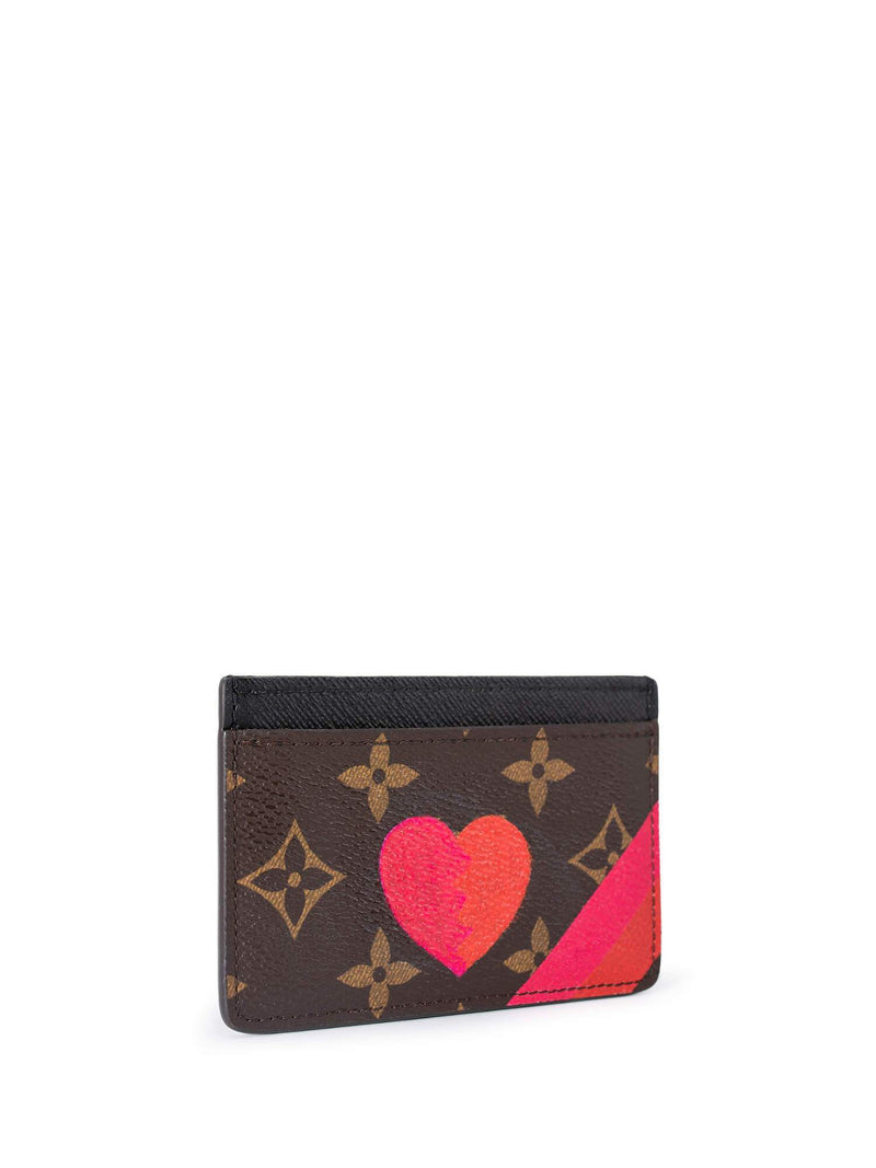 Louis Vuitton Monogram Card Holder Brown-designer resale