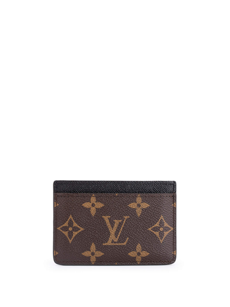 Louis Vuitton Monogram Card Holder Brown-designer resale