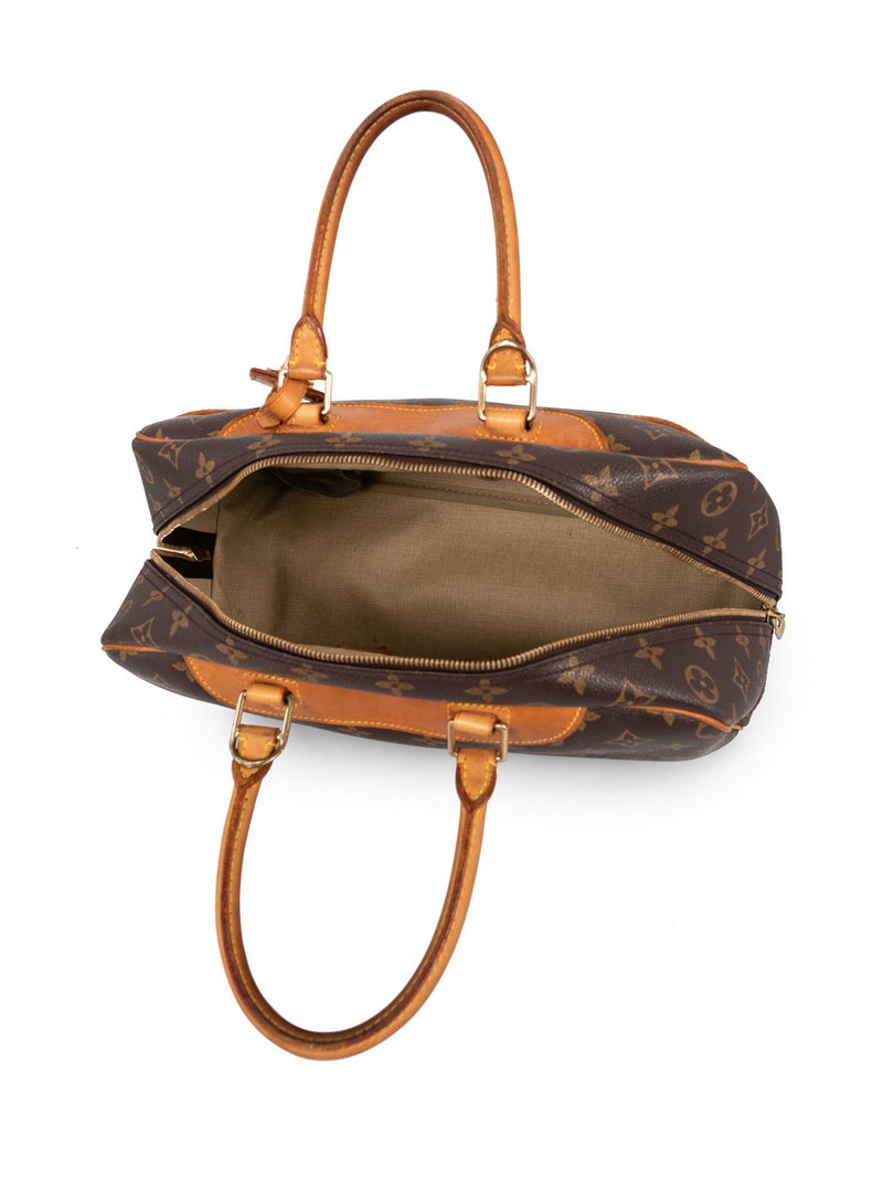 Louis Vuitton Monogram Deauville Bag Brown-designer resale