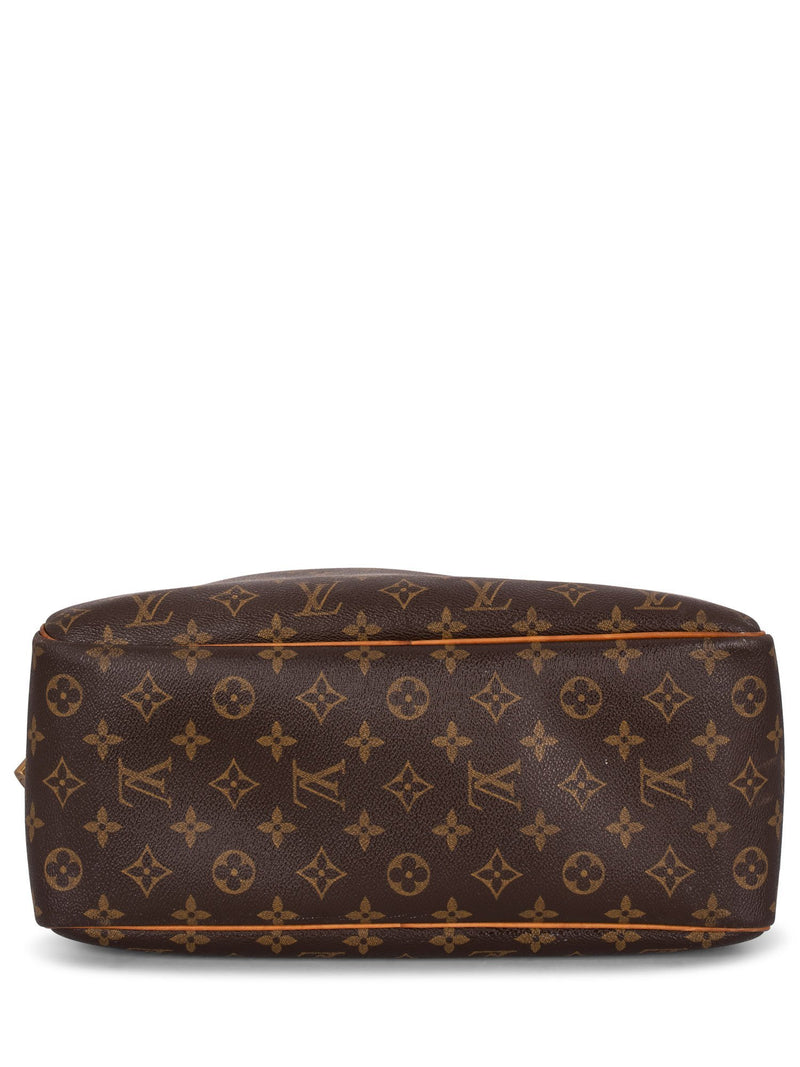 Louis Vuitton Monogram Deauville Bag Brown-designer resale