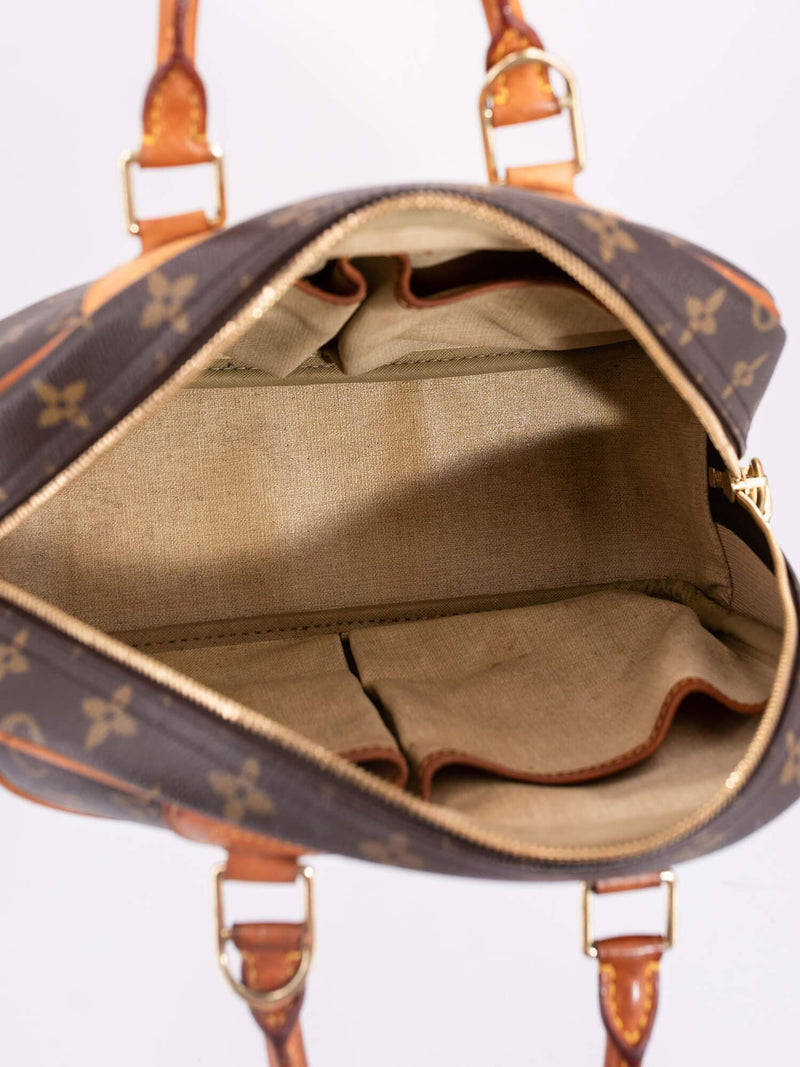 Louis Vuitton Monogram Deauville Bag Brown-designer resale