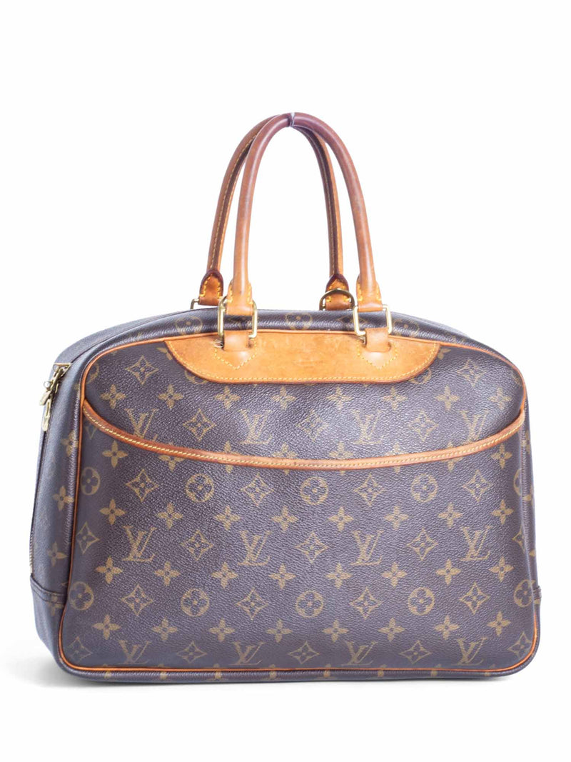 Brown Louis Vuitton Monogram Deauville Handbag – Designer Revival