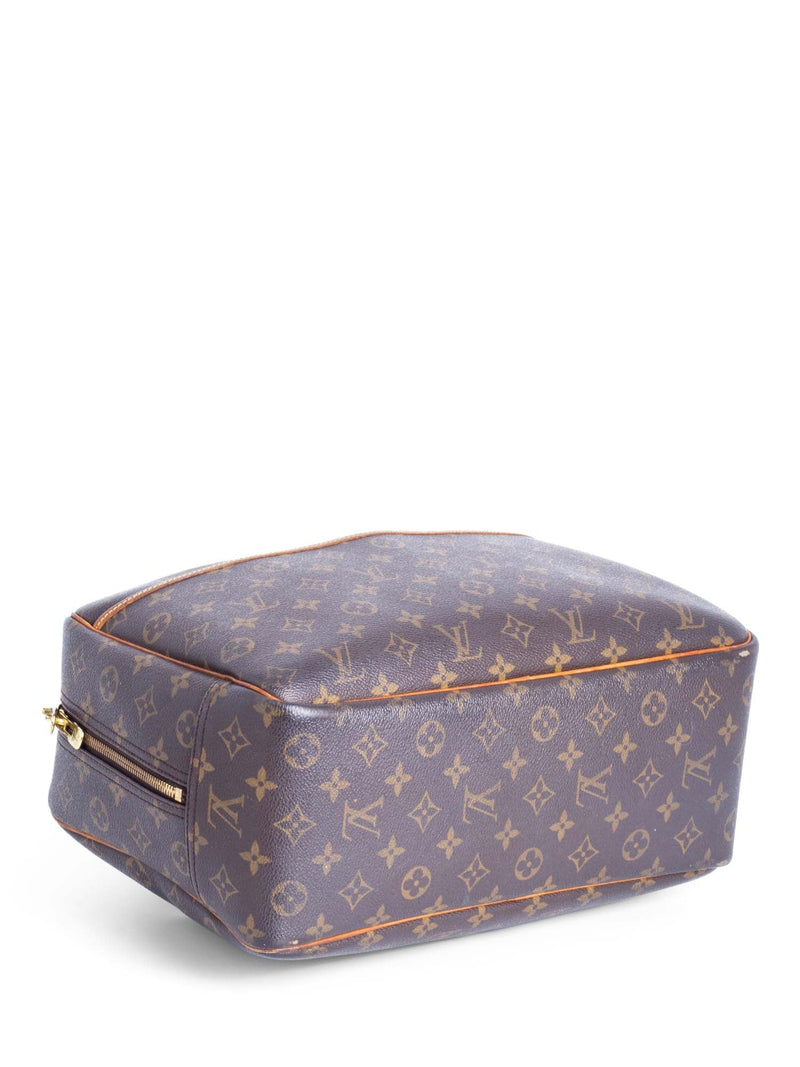 Louis Vuitton Monogram Deauville Bag GM Brown