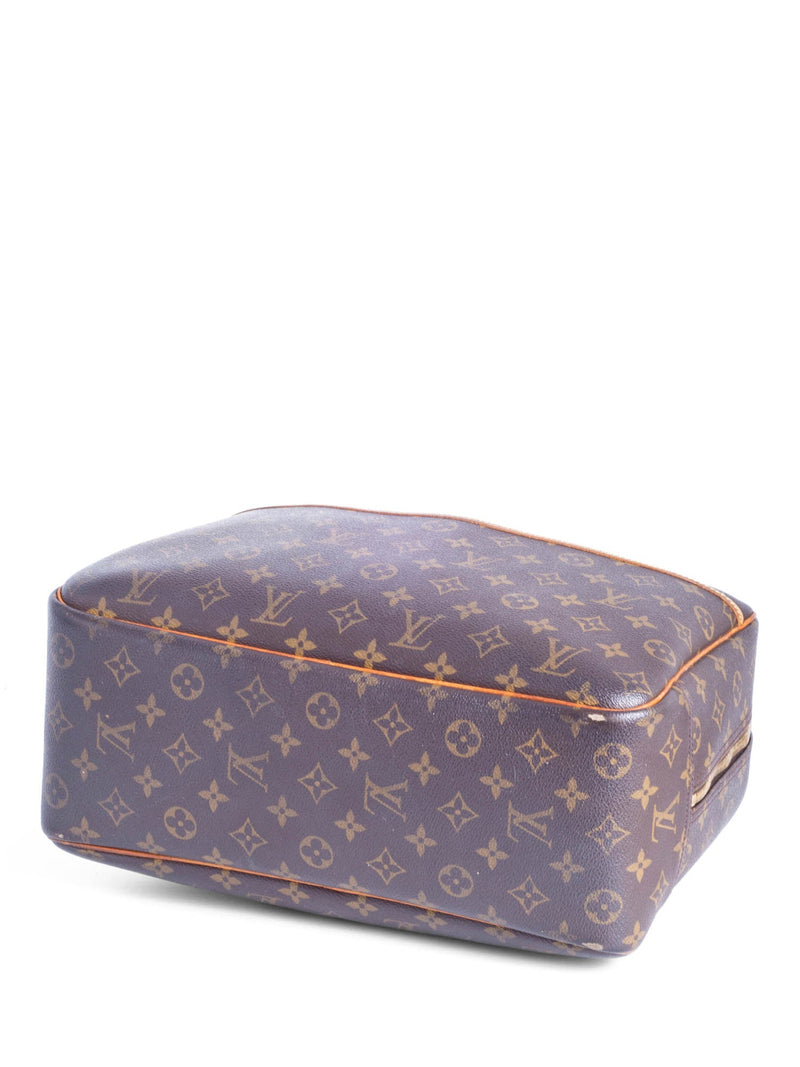 Louis Vuitton Monogram Deauville Bag GM Brown-designer resale