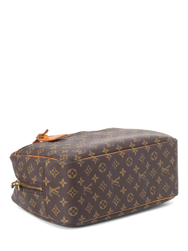 Louis Vuitton Monogram Deauville Bag MM Brown-designer resale